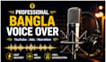 record a professional bangla voice over for youtube,ads,narration and elearning