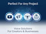 create realistic ai voice over for any project
