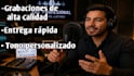 record a professional spanish voice over
