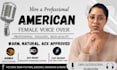 be your warm and professional female voice over artist