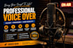 your natural and professional voice over
