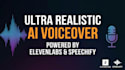 do realistic ai voiceover with eleven labs and speechify