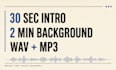 create custom intro and background music for youtube or podcasts