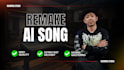 remake or recreate ai song to high quality