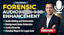 do forensic audio analysis, forensic report, audio restoration, voice detection