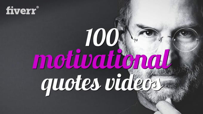 500 Success Motivational Videos Quotes Fiverr