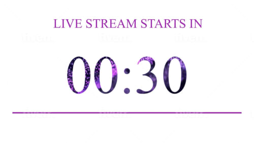 Create catchy countdown timer for your live streaming by Top_edit