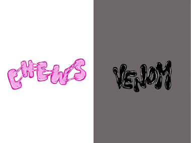 Melted Animation GIF typography