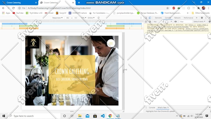 Immagine del campione di lavoro