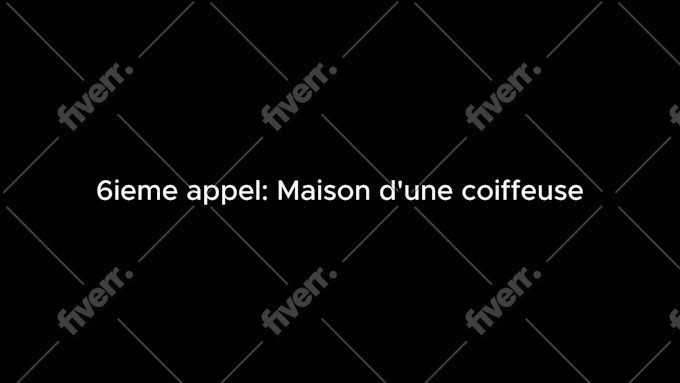 Image d'échantillon de travail