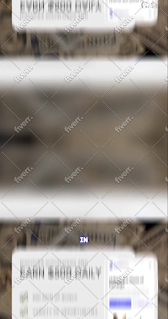 Immagine del campione di lavoro