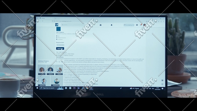 Immagine del campione di lavoro