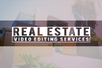 do real estate video editing