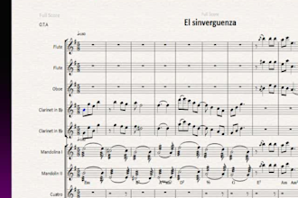 transcribe your song to score with chords