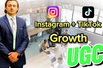 create ugc content for instagram reels or tiktok