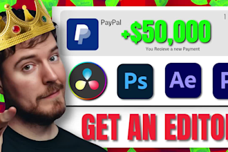 edit youtube videos plus motion graphics