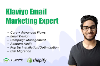 be your klaviyo email marketing expert