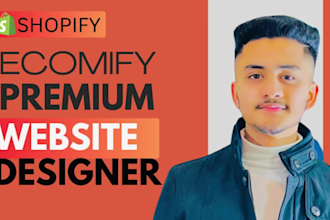 build and redesign a high converting shopify dropshipping store shopify expert