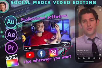 be your social media video editor and shorts creator