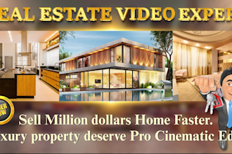 edit real estate promos for agents and brokers to sell fast
