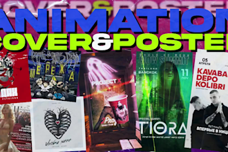 animate your poster or cover art in motion graphics
