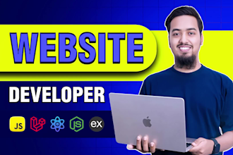 build or rebuild website, website development as full stack web developer