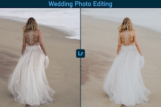 do wedding photo editing and bulk photo editing lightroom