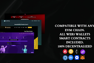 create token presale app dapp