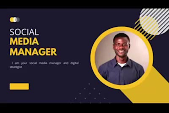 be your social media manager