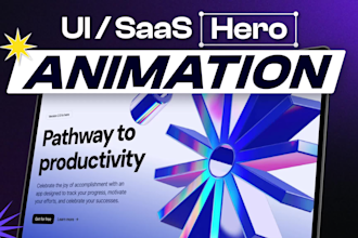 create custom ui lottie animation for your website or app