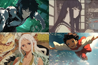 create a professional japanese style 2d animation for you
