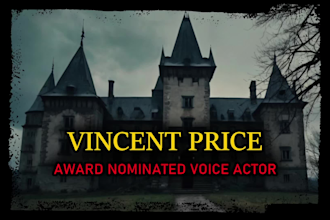perform a thriller voice like vincent price