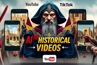 do viral faceless ai history shorts or videos for youtube