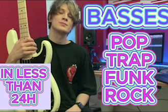 record your bass in less than 24h