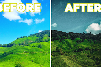 edit your photos using adobe lightroom and photoshop