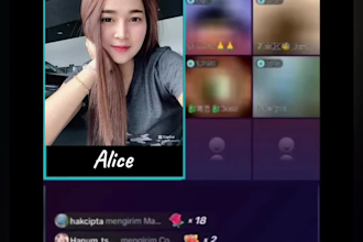 build live streaming app using agora sdk with panel and random call