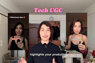 do tech and gadget explainer ugc videos for your business