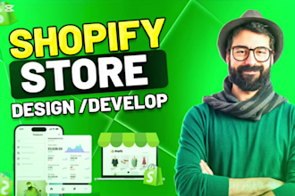 build, design, create shopify store, shopify dropshipping store, shopify website