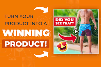 create custom viral dropshipping video ads for facebook ads