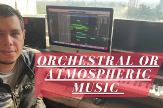 compose orchestral or atmospheric music for your project