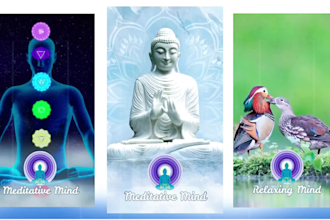 create 100 relaxing, meditation, abundance youtube vertical shorts video