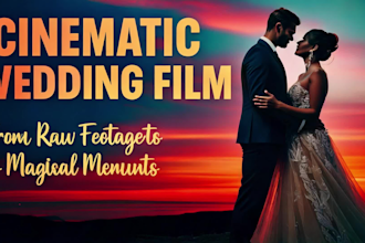 edit cinematic wedding videos with pro color grading and storytelling