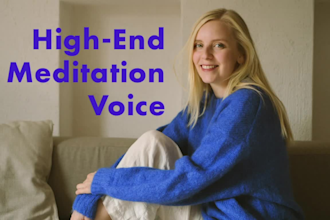 record a high end meditation voice over