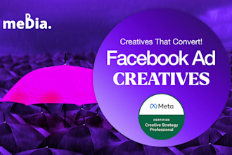 design facebook ad and instagram ad creatives