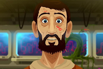 2d cartoon animation video, 2d music video, 2d character animation, 2d animation