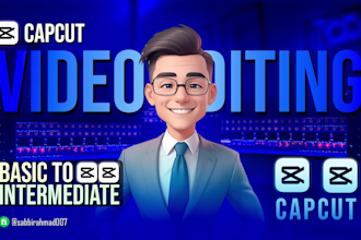 do basic to intermediate video editing in capcut