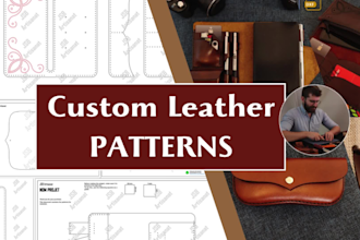 design custom patterns for handmade leather projects