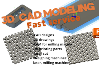 do cad models and cam for your project