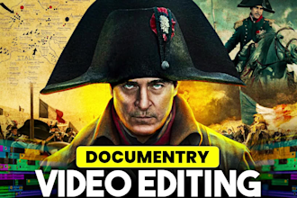 edit documentary style videos like magnates media, james jani in 24 hours