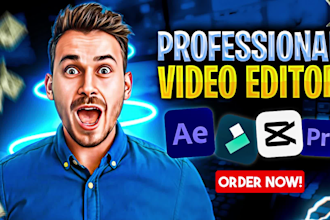 do vlog editing for youtube video editing and tiktok, reels, ugc